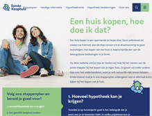 Tablet Screenshot of eerste-koophuis.nl